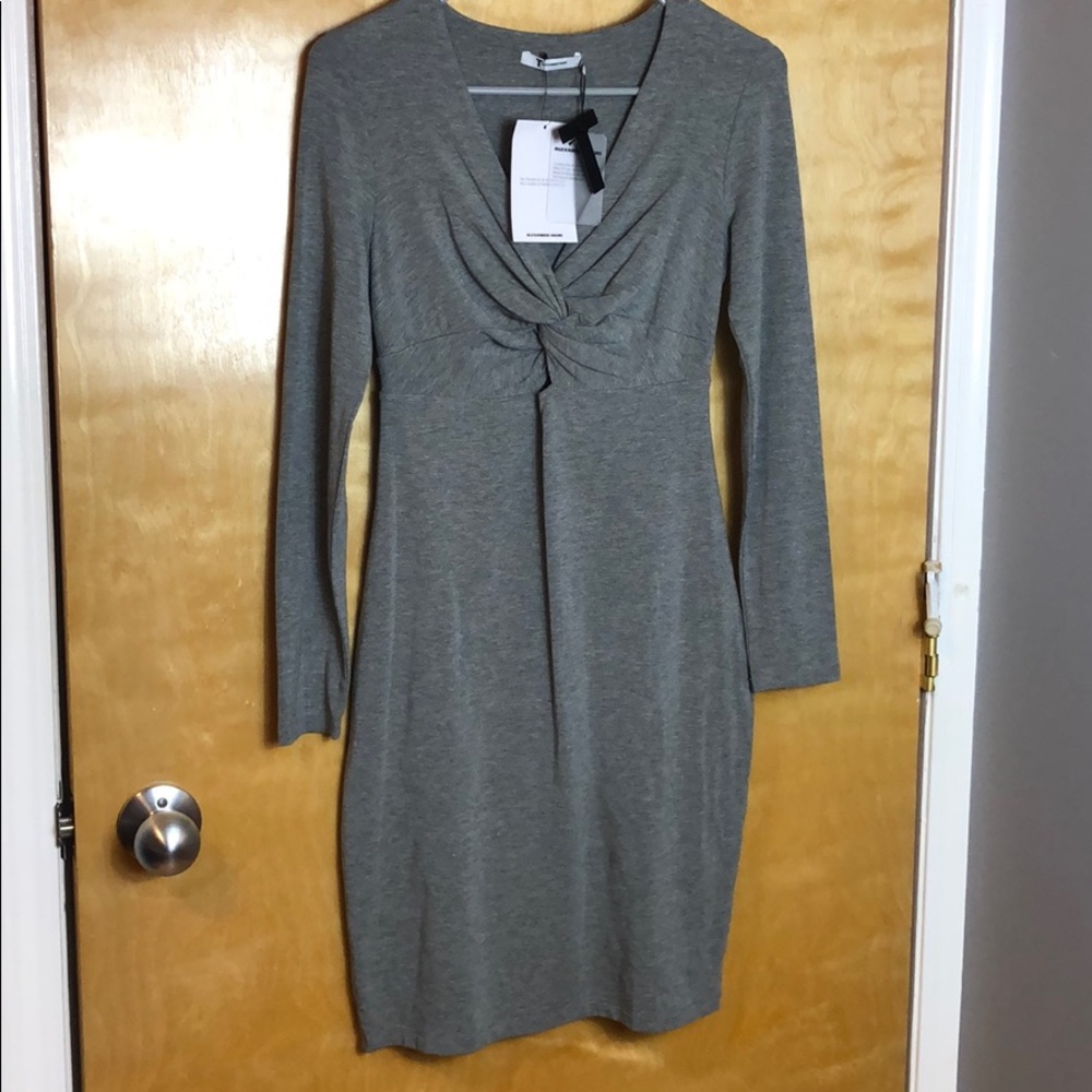 SOLD! Alexander Wang - NWT - grey tight dress - Picture 3 of 6